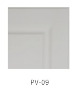 หน้าบาน PVCบานลูกฟัก สีเทา ขนาด 450*1500 มม.