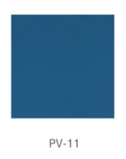 หน้าบาน PVCบานเรียบ สีน้ำเงิน ขนาด 600*1500 มม.