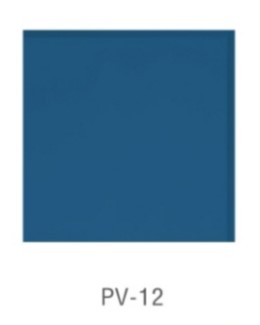 หน้าบาน PVCบานเรียบ ยกริม สีน้ำเงิน ขนาด 450*562 มม.