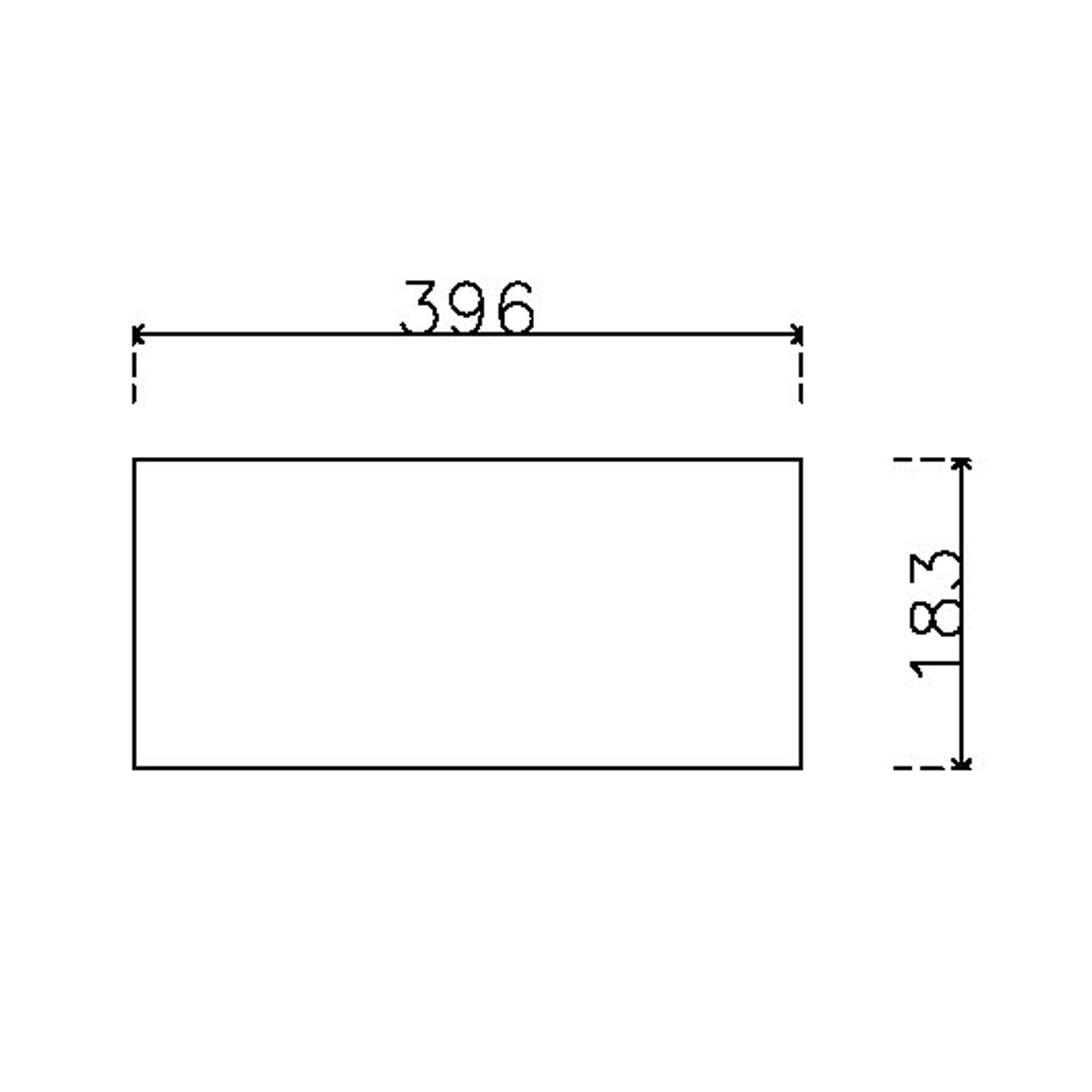 หน้าบาน เมลามีนลายไม้ รหัส MKW-5305 ขนาด 400*187 มม.