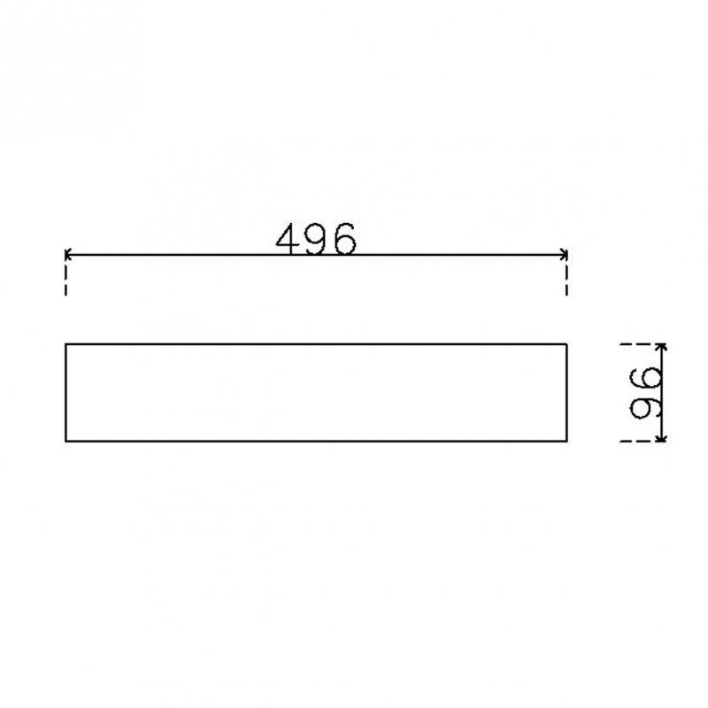 หน้าบาน เมลามีนลายไม้ รหัส MKW-367 ขนาด 500*100 มม.