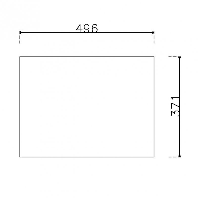 หน้าบาน เมลามีนลายไม้ รหัส MKW-5305 ขนาด 500*375 มม.