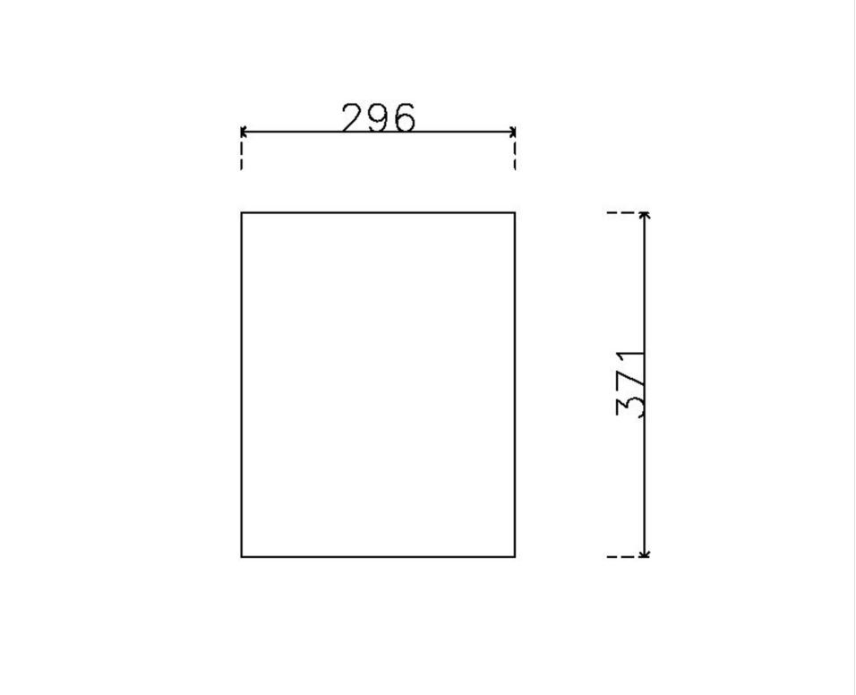 หน้าบาน ไฮกรอสสี Metallic Black รหัส KLX 918 ขนาด 300*375 มม.