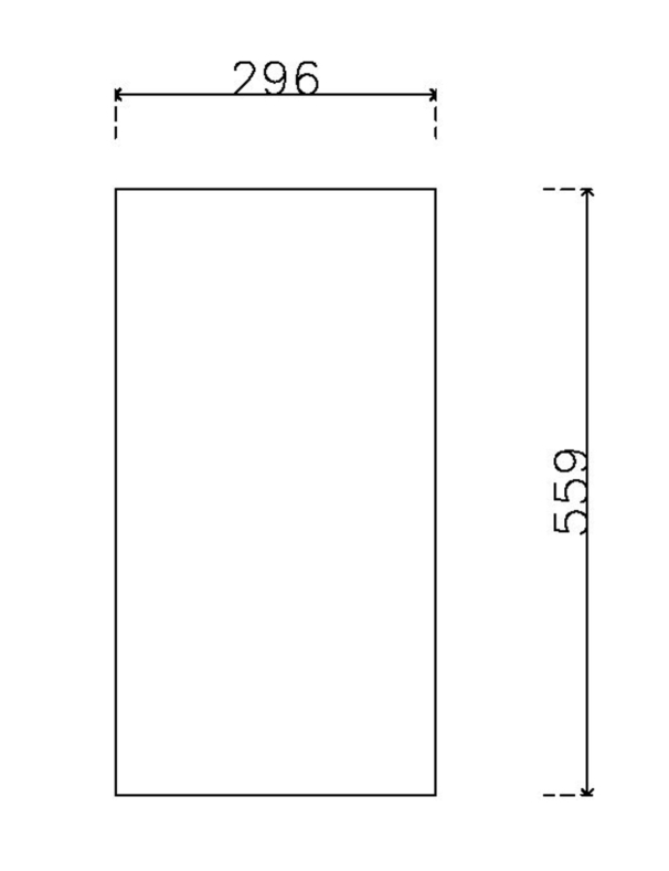 หน้าบาน ไฮกรอสสี Sand Beige รหัส KLX 905 ขนาด 300*562 มม.