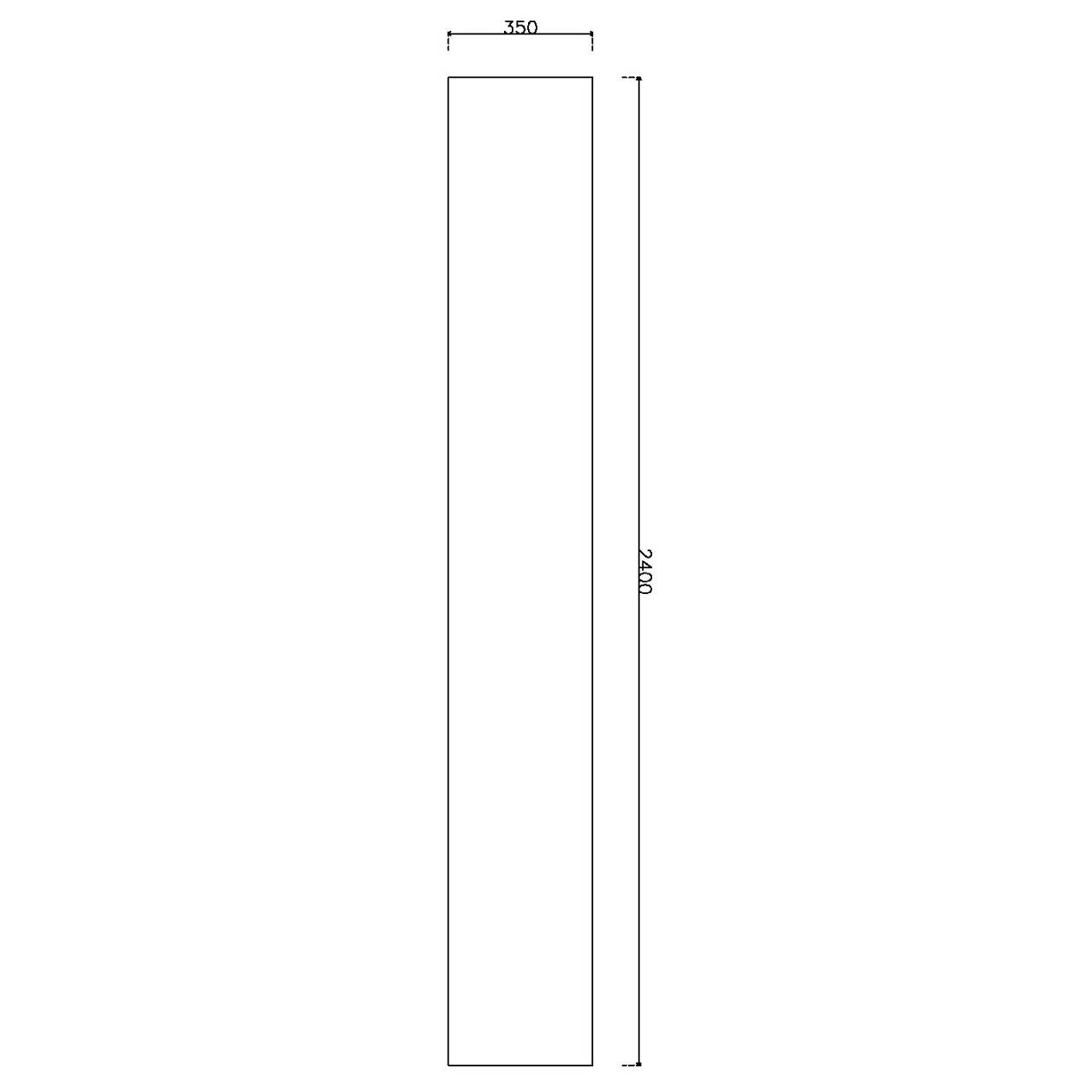 Cover PVC ขนาด 350 x 2400 มม.