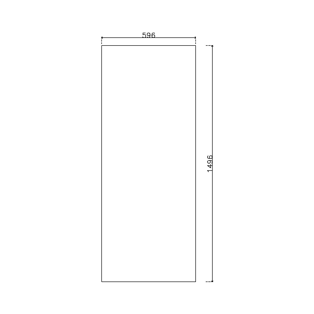 หน้าบาน ไฮกรอสสี Metallic Grey รหัส KLX 917 ขนาด 600*1500 มม.