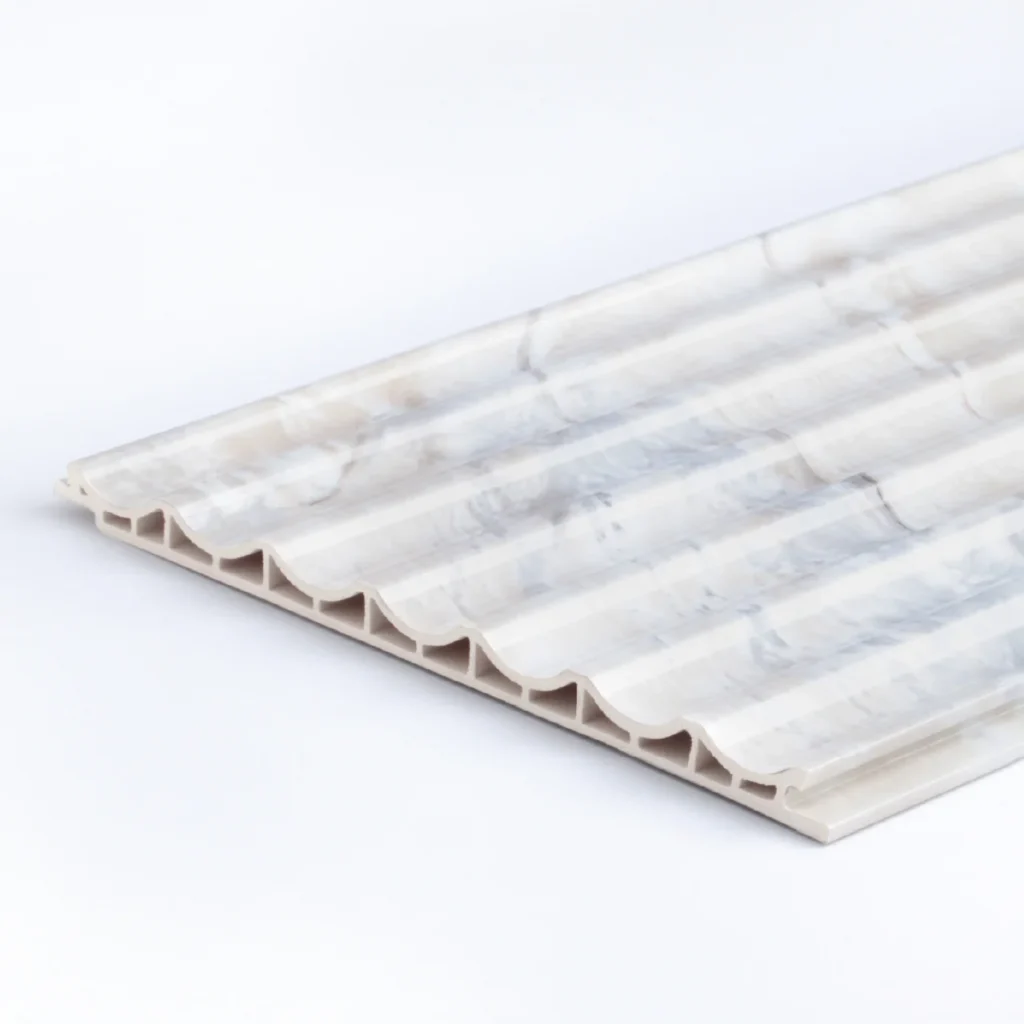 ClickLock (Wave) Marble White Carrara (Glossy)