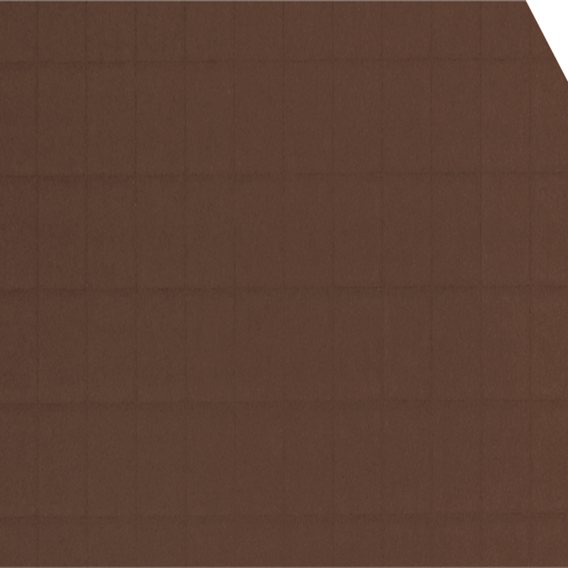 Cocoa Stitched Leather