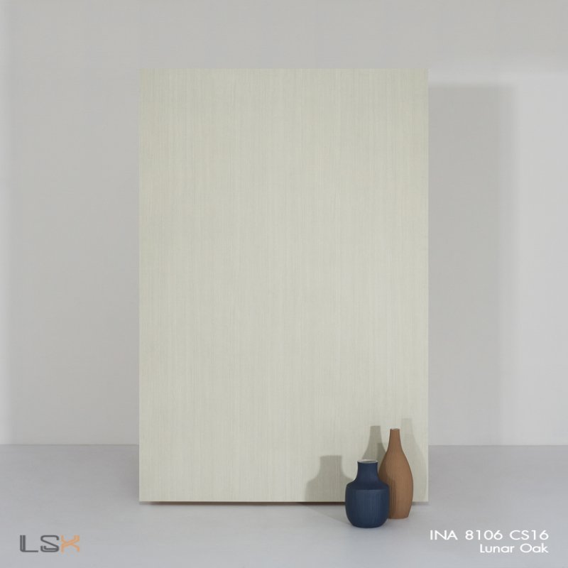 แผ่นลามิเนต สี Lunar Oak ผิวไม้