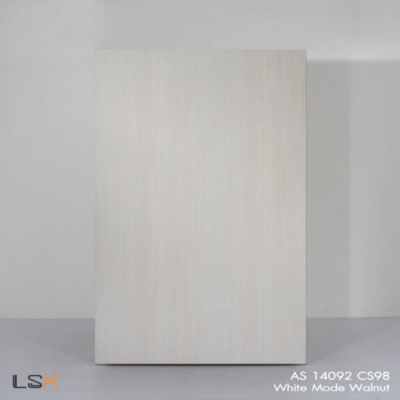 แผ่นลามิเนต สี White Mode Walnut ผิวไม้