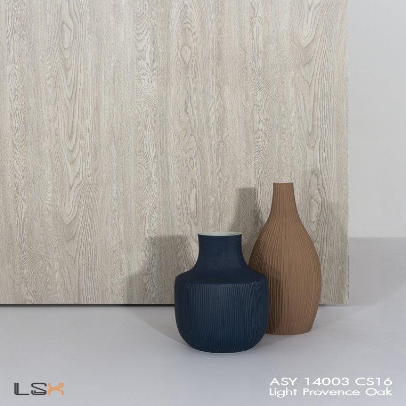 แผ่นลามิเนต สี Light Provence Oak ผิวไม้