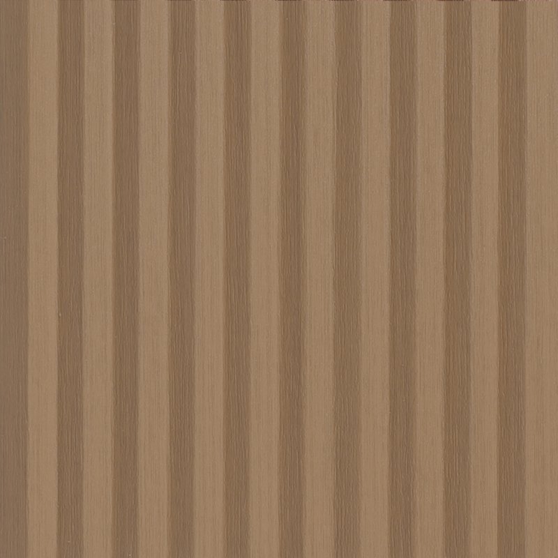 ระแนงลอนสามเหลี่ยม รุ่น Verta สี Peanut Oak