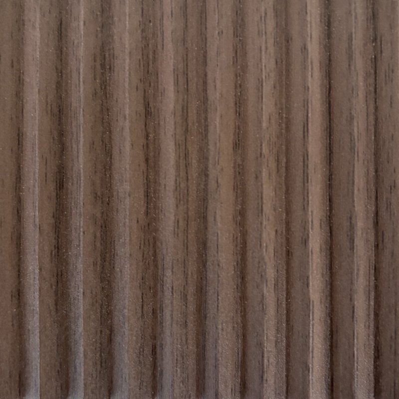 ระแนงลอนสามเหลี่ยม รุ่น Verta สี Cocoa Oak