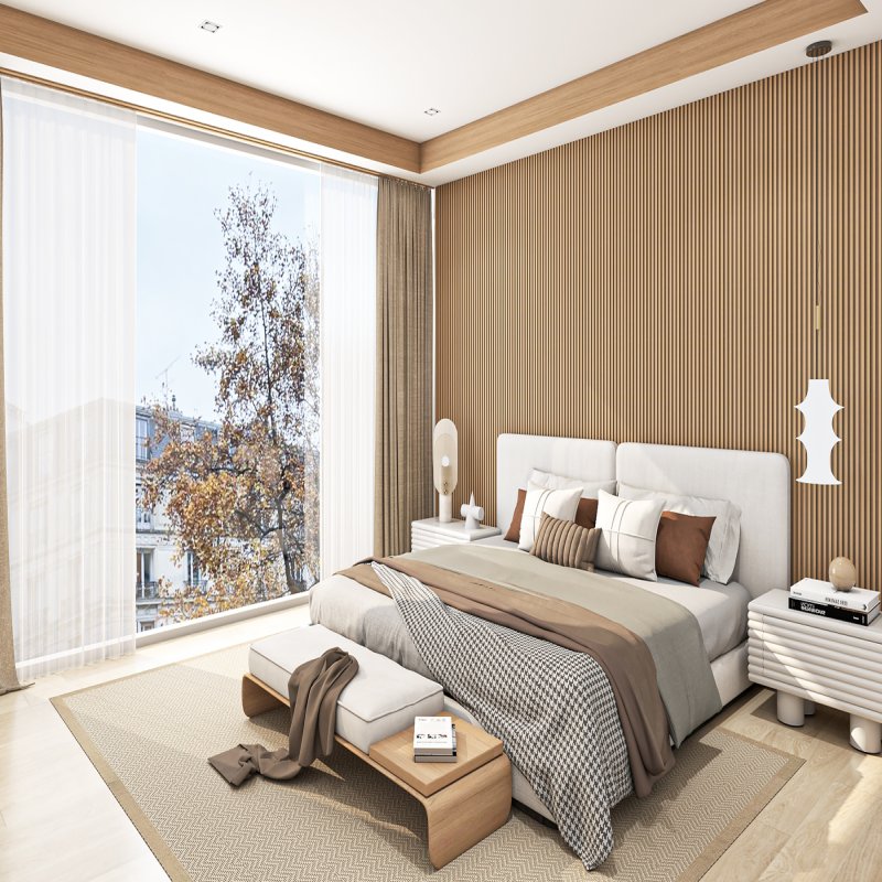 ระแนงลอนตัน รุ่น Groova สี Peanut Oak