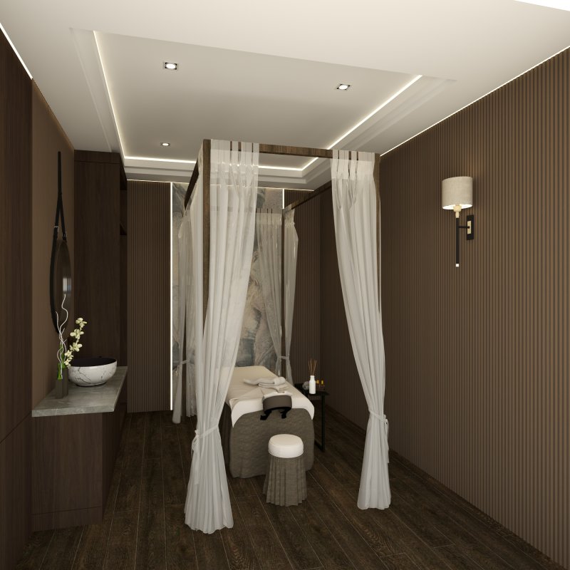 ระแนงลอนตื้น รุ่น Linea สี Cocoa Oak