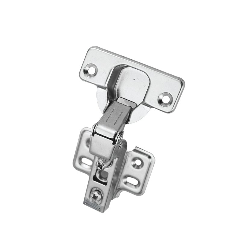 บานพับถ้วยสแตนเลส ขนาด 35 มิล ระบบ Clip On Soft-Close ขางอ