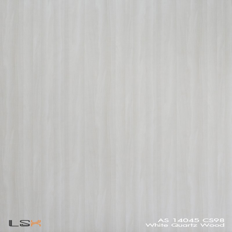 แผ่นลามิเนต สี White Quartz Wood ผิวไม้