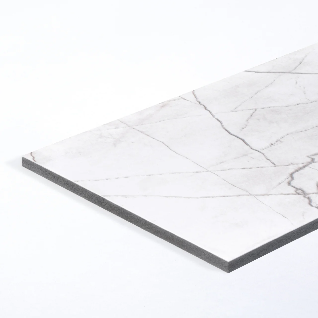 ผนังหินเทียม รุ่น Flexiboard (Panel Board) Marble Calacatta Linea Argento (Matt)