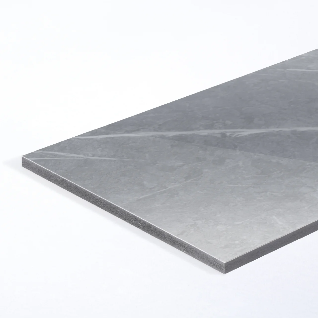 ผนังหินเทียม รุ่น Flexiboard (Panel Board) Marble Pietra Grey (Glossy)