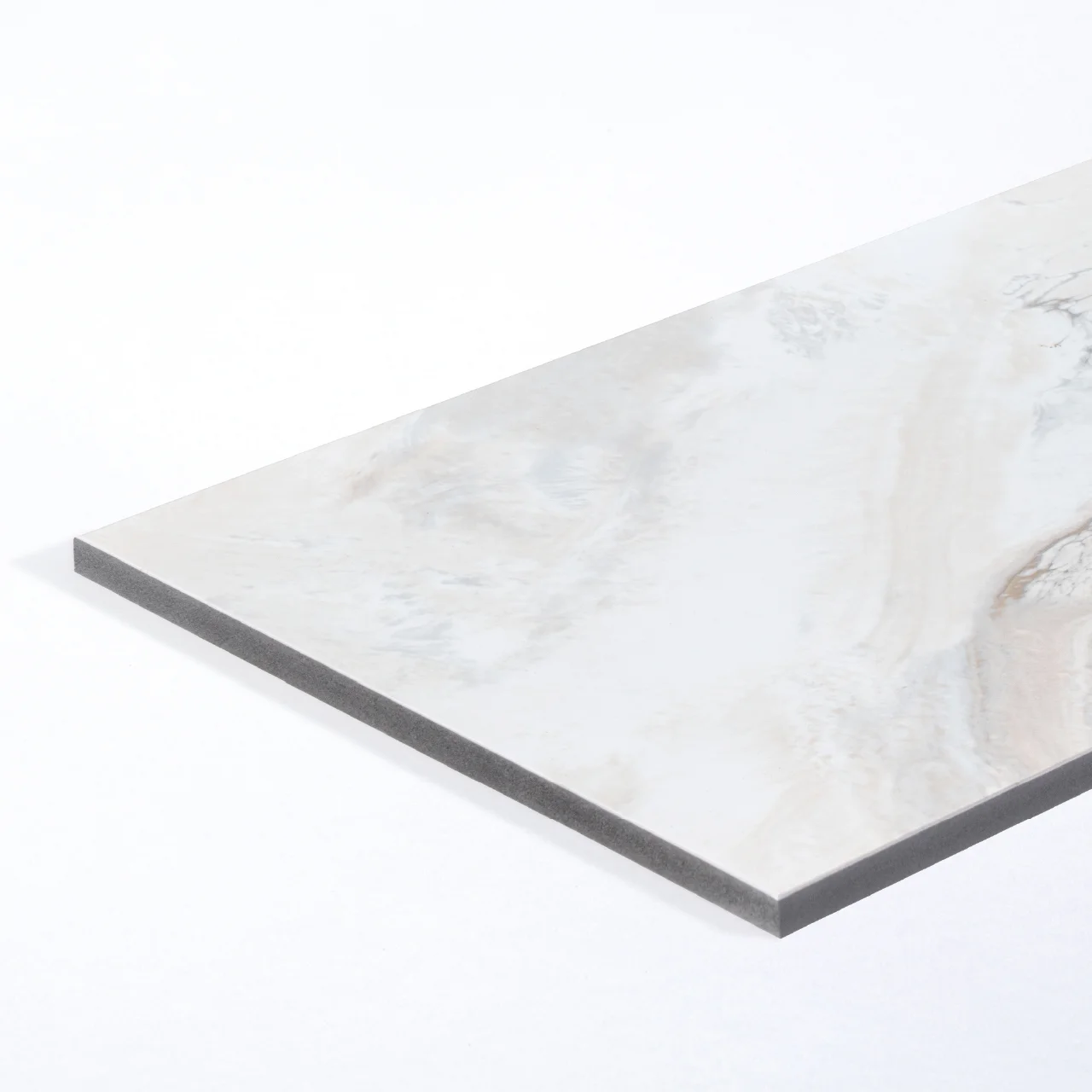 ผนังหินเทียม รุ่น Flexiboard (Panel Board) Marble White Carrara (Matt)