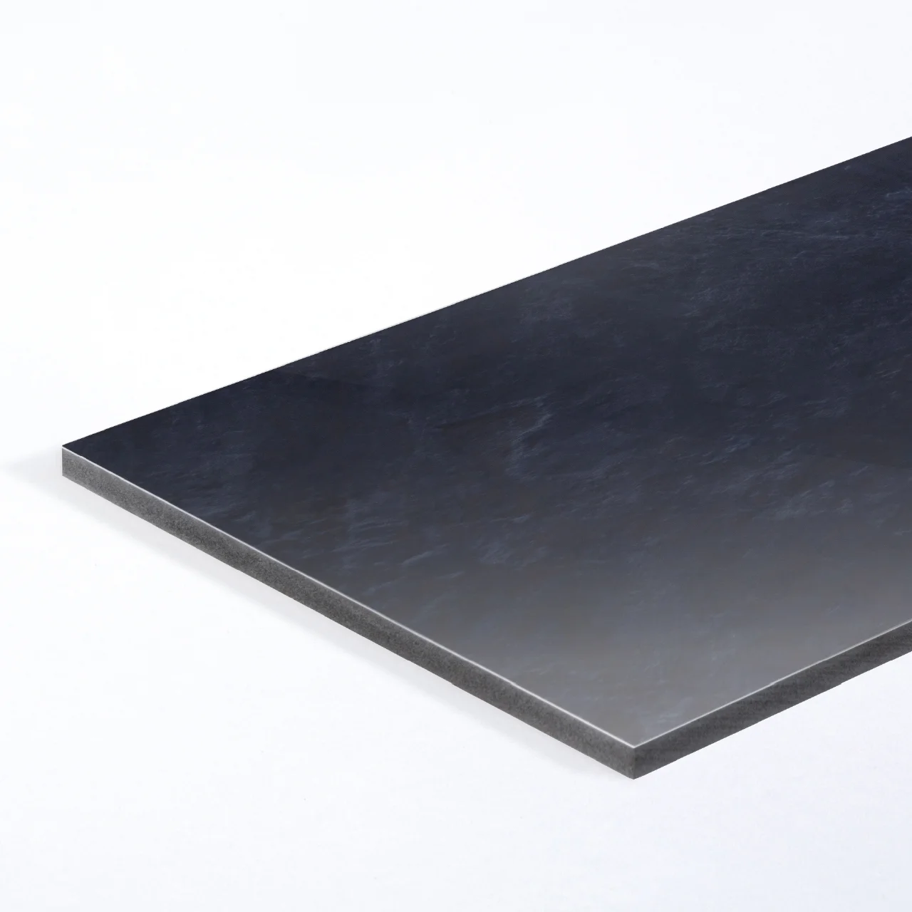 ผนังหินเทียม รุ่น Flexiboard (Panel Board) Marble Bardiglio Blue (Glossy)