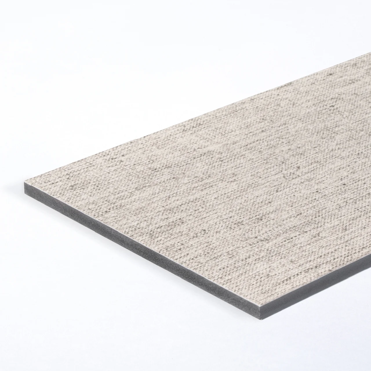 แผ่นตกแต่งผนังภายใน WPC รุ่น Flexiboard (Panel Board) Fabric Beige Muslin