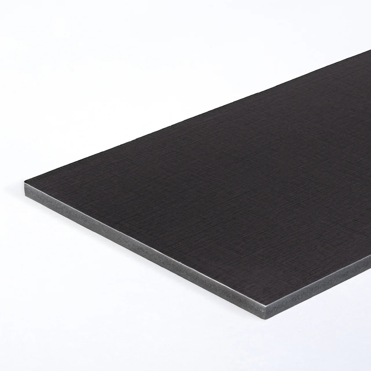 แผ่นตกแต่งผนังภายใน WPC รุ่น Flexiboard (Panel Board) Fabric Storm Grey