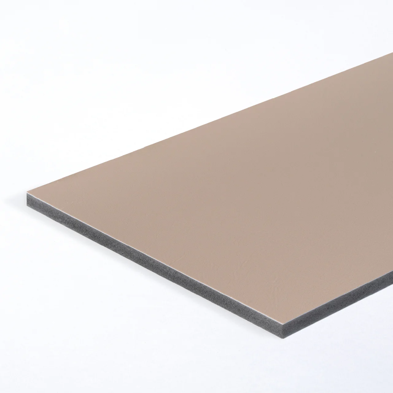 แผ่นตกแต่งผนังภายใน WPC รุ่น Flexiboard (Panel Board) Leather Saddle Brown