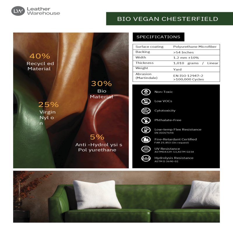 BIO VEGAN CHESTERFIELD