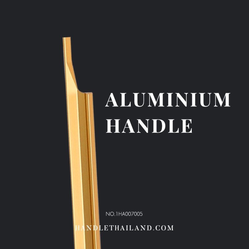 มือจับเฟอร์นิเจอร์ สีทองผิวแมท 192 mm.