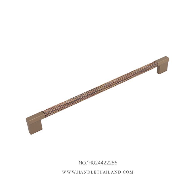 เซ็ทมือจับซิงค์อัลลอยด์ สีกาแฟ+เทา 256 mm.