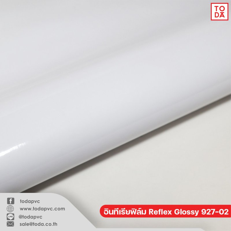 ฟิล์มตกแต่งภายใน (Interior Film) Reflex Glossy 927-02 0.45mm