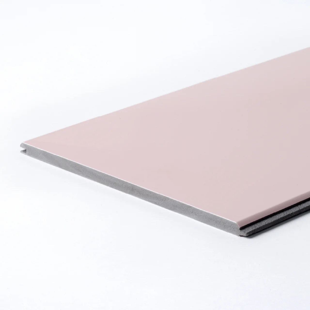 ClickLock (Flat – Model V) Solid Crystal Pink