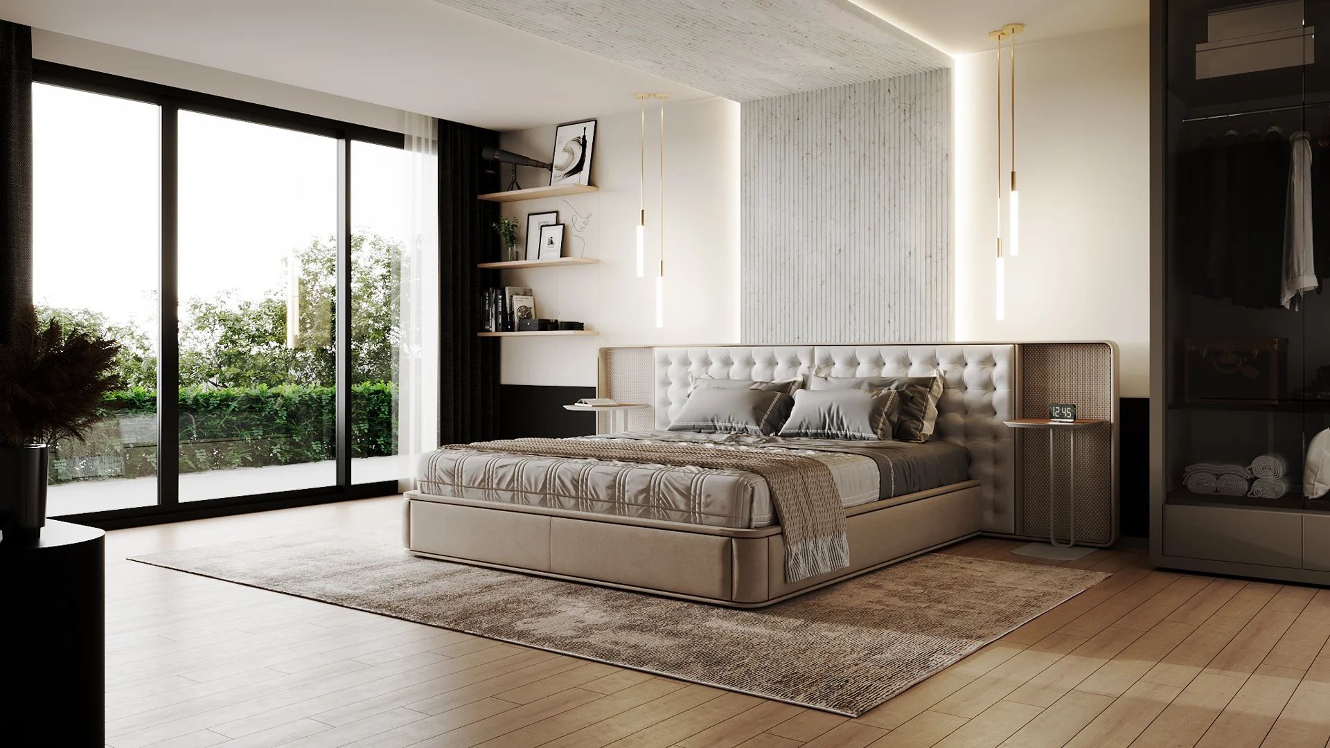 ClickLock (Rectangle) Marble Calacatta Linea Argento (Matt)