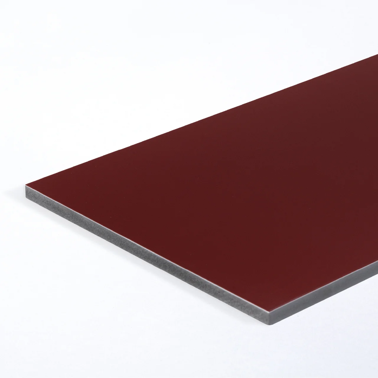 แผ่นตกแต่งผนังภายใน WPC รุ่น Flexiboard (Panel Board) Solid Merlot