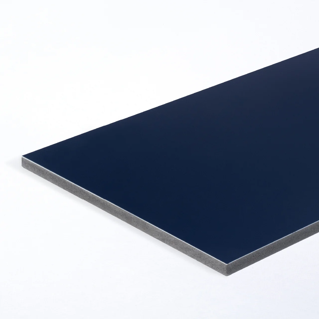แผ่นตกแต่งผนังภายใน WPC รุ่น Flexiboard (Panel Board) Solid Navy Peony