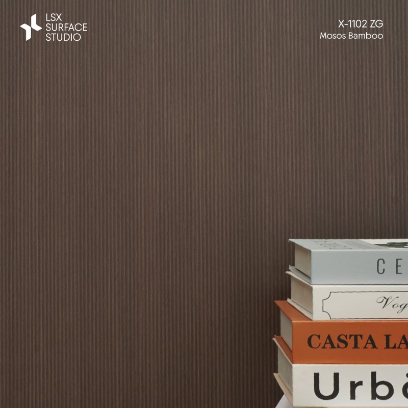 แผ่นลามิเนต สี Mosos Bamboo
