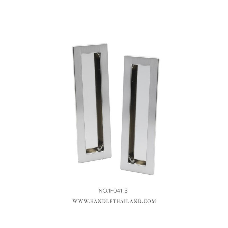 มือจับฝังซิงค์อัลลอยด์ สีนิเกิลปัดเเฮร์ใลน์ 160 mm.