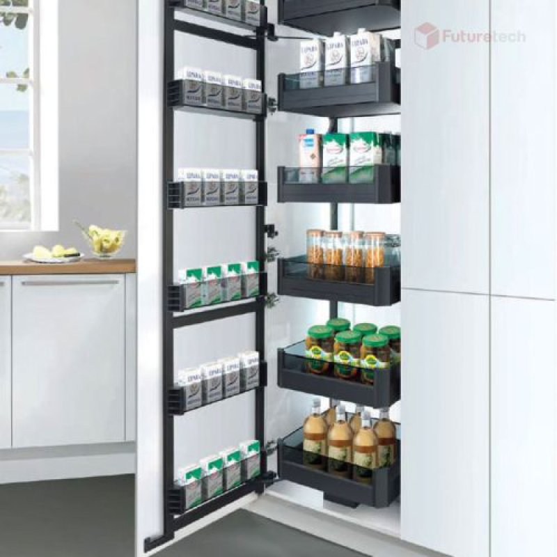 ชุดชั้นวางบานเปิด สูง 6ชั้น 2ด้าน 60cm.