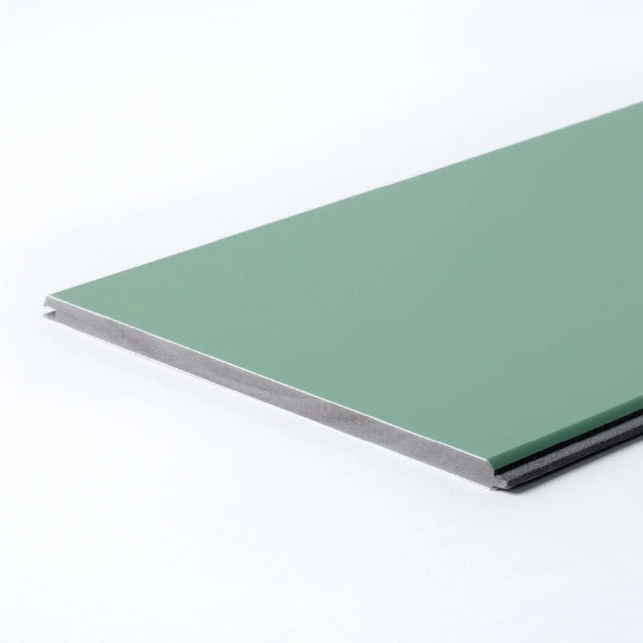 ClickLock (Flat – Model V) Solid Frosty Green