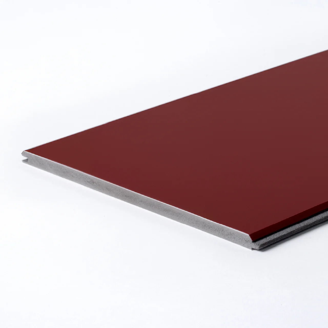 ClickLock (Flat – Model V) Solid Merlot