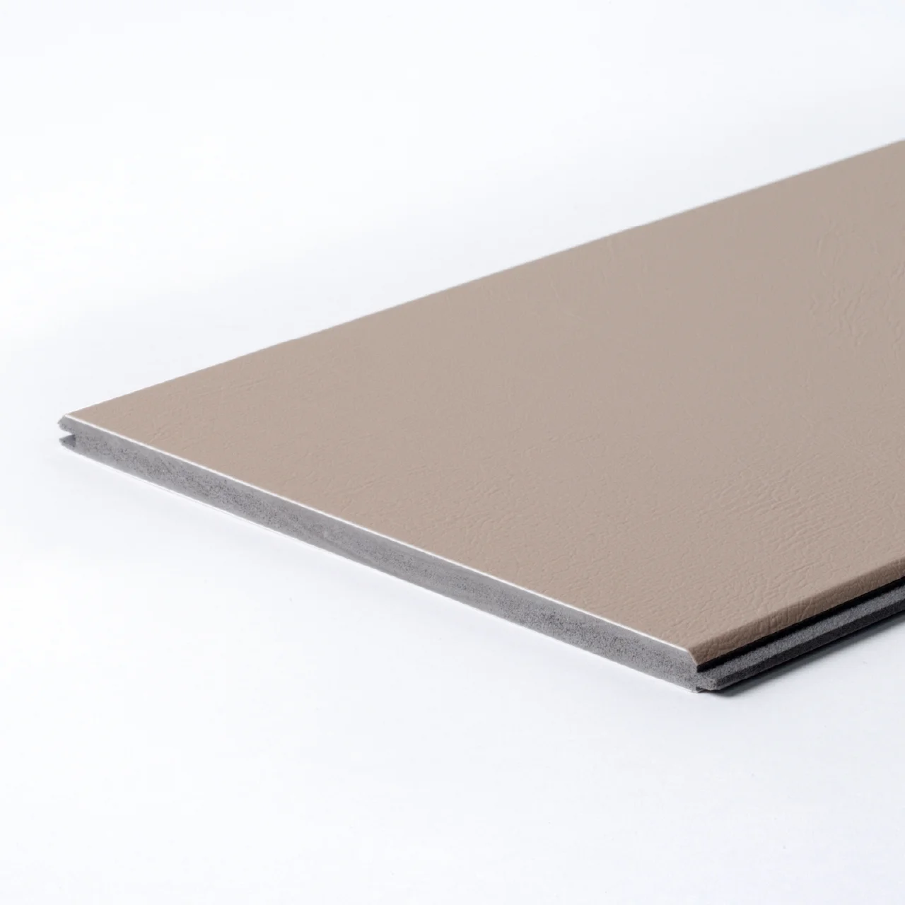 ClickLock (Flat – Model V) Leather Saddle Brown