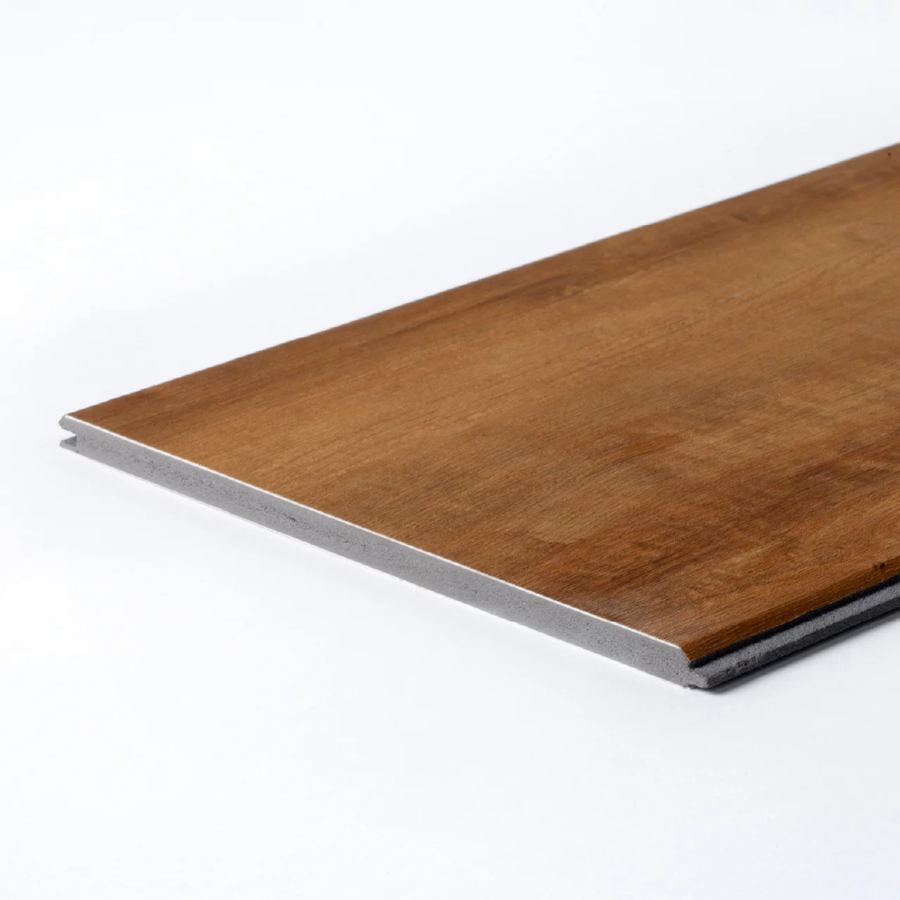 ผนังไม้เทียม รุ่น ClickLock (Flat – Model V) Wood Saffron Sunset