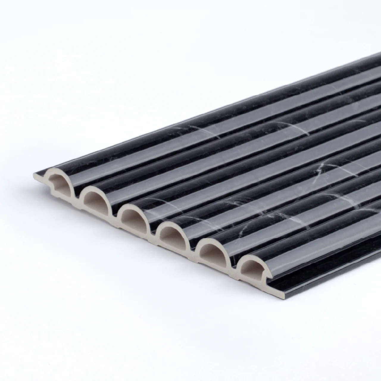 ClickLock (Round) Marble Nero Marguina (Glossy)