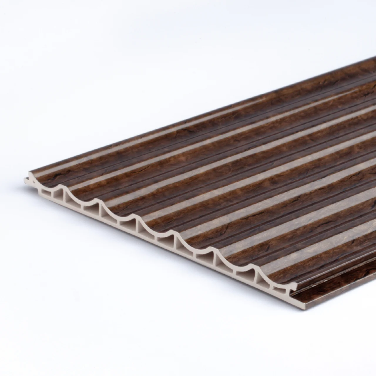ClickLock (Wave) Marble Golden Oak (Glossy)