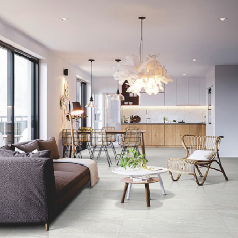 กระเบื้อง พื้น DAUGRES 60x60cm SANDSTONE2.0 WHITE M BS66K10