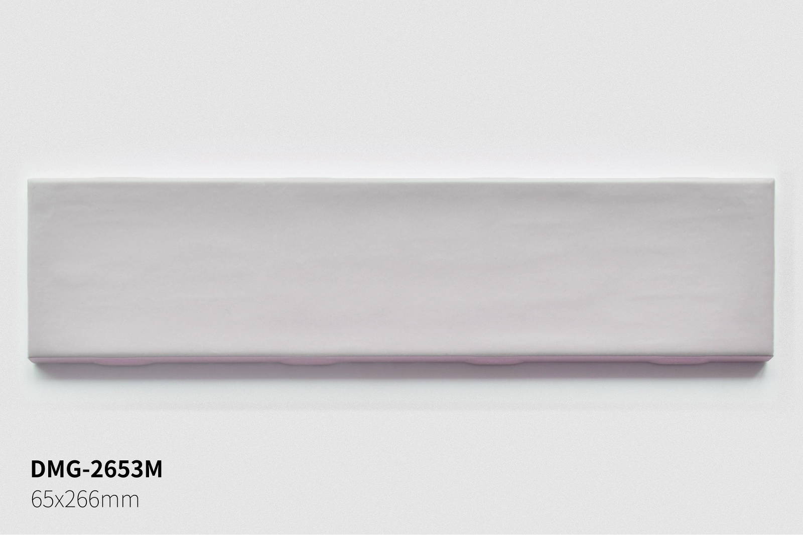 กระเบื้อง ผนัง GRAND VIVA 6.5x26.6cm SOLID SUBWAY L.GR M DMG-2653M