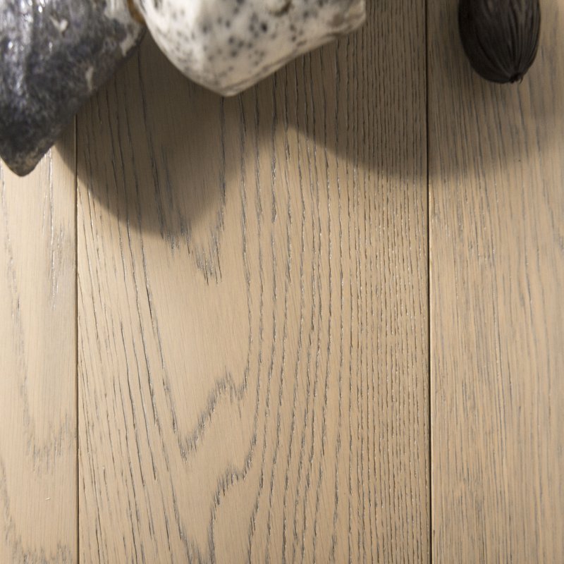 Engineered Wood Flooring  (Multi Layers) : Natural Grey Brush
