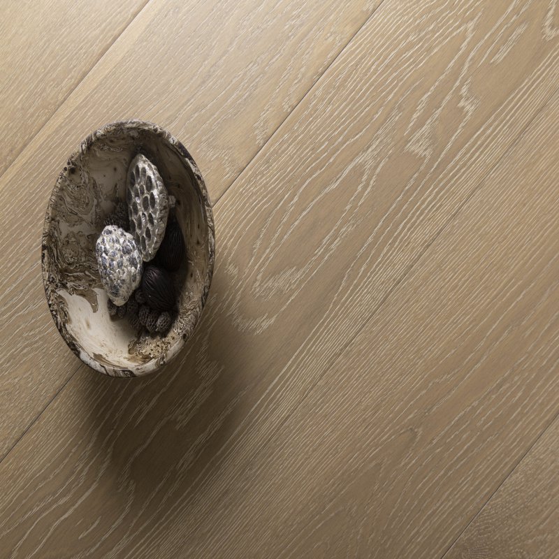 Engineered Wood Flooring  (Multi Layers) :  White Wash Brush