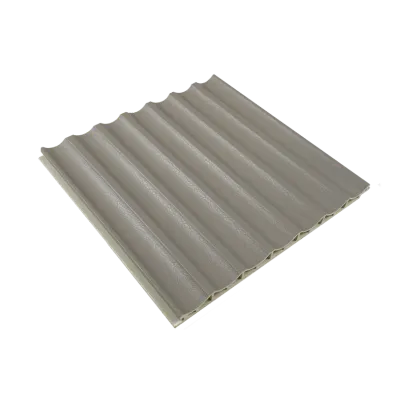 ระแนงไม้เทียม สี Leather brown